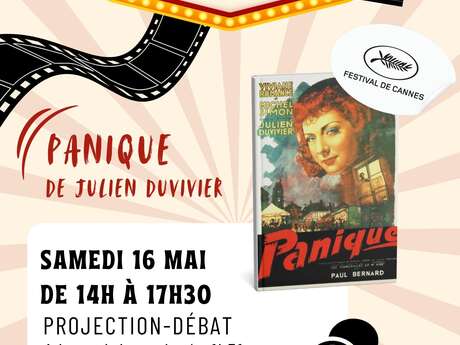 Ça me dit cinéma : projection du film Panique de Julien Duvivier