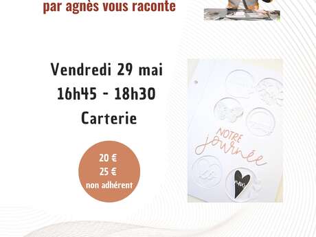 Atelier scrapbooking : carterie