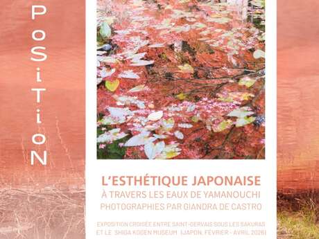 Exposition de photographies Giandra DeCastro - A travers les eaux de Yamanouchi - Saint-Gervais sous les Sakuras