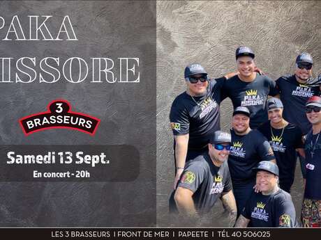 Paka Issore en concert - 3 Brasseurs Tahiti