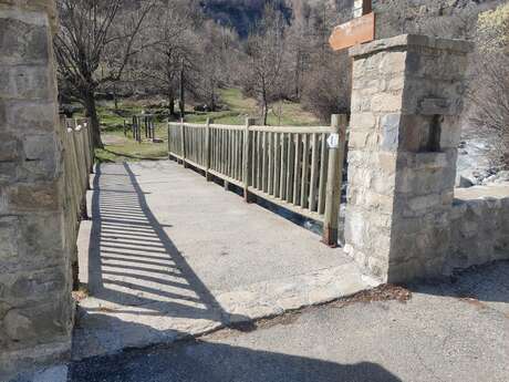 Pont du torrent de Sestrière
