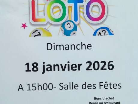 Loto du comité des fêtes