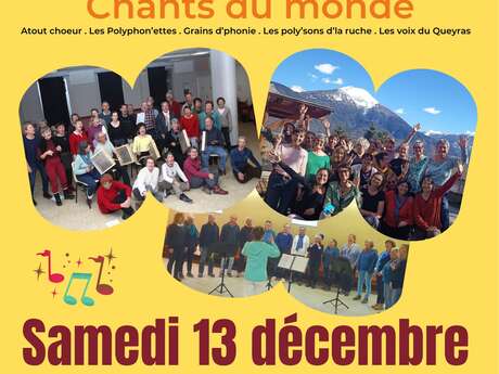 Concert de chants - Les Chœurs Voyageurs