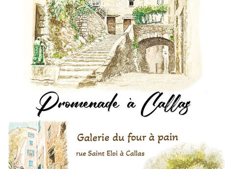 Exposition des aquarelles d'Alain DURDU