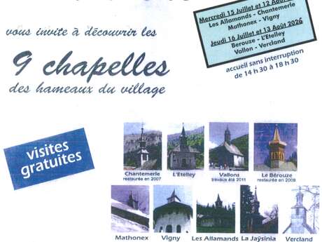 Visites des Chapelles de Samoëns