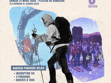 BON'AX : Course de ski de rando