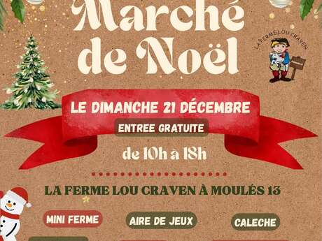Marché de Noël à la Ferme Lou Craven