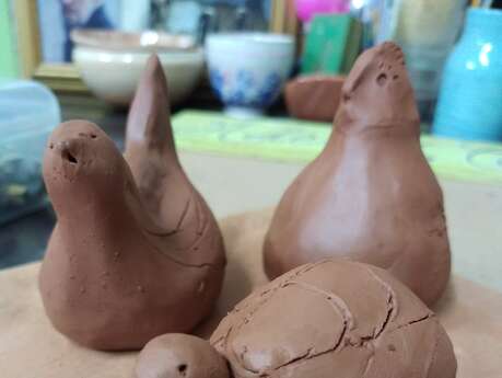 Stage découverte autour de l'argile avec Les Mains dans la Terre