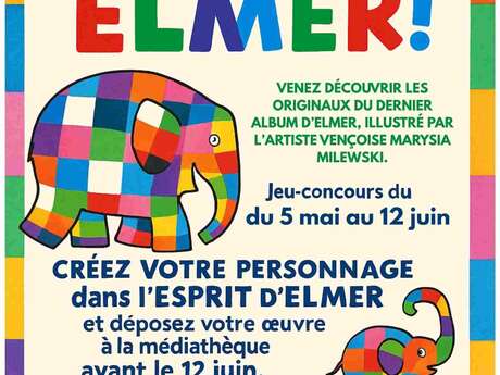 Journée "Elmer à Vence"