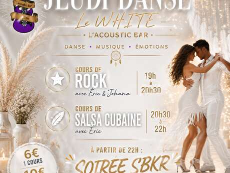 Les jeudis danse de l'Acoustic - White Edition