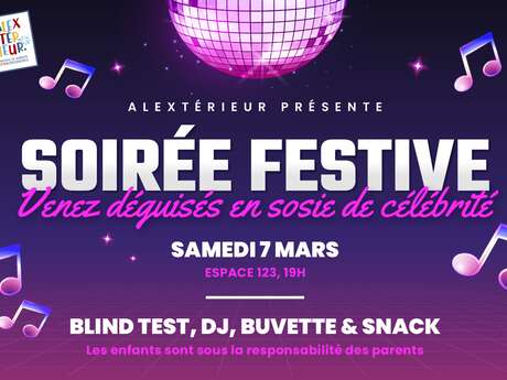 Soirée festive : la soirée des sosies