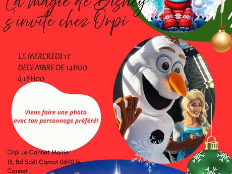 La magie de Disney s'invite chez Orpi Le Cannet Mairie