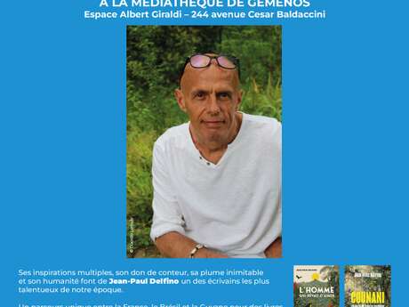 « RENCONTRE EXCEPTIONNELLE AVEC JEAN-PAUL DELFINO
