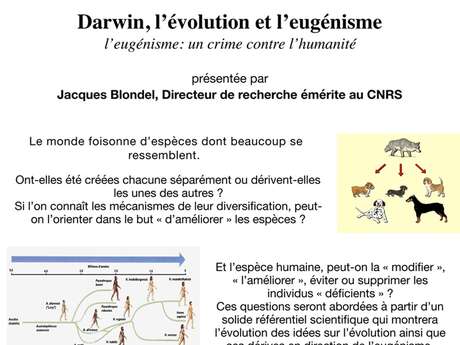 Darwin, l'évolution et l'eugénisme - l'eugénisme : un crime contre l'humanité