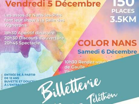 ANNULE - Marche pédestre : Color Nans | Téléthon