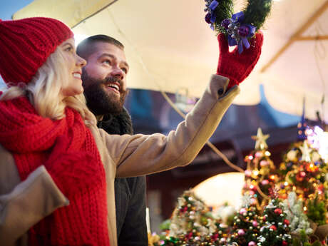 Marché de Noël et illumination du sapin