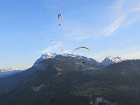 Terrain d'atterrissage de parapente du Noiret