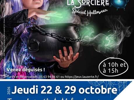 Jeu de piste spécial Halloween : le chaudron de la sorcière