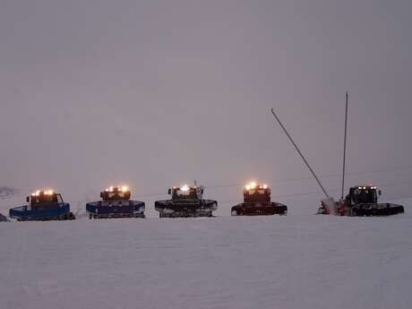 Les coulisses du domaine skiable