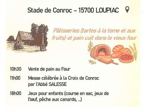 Fête du four de Conroc, 41ème édition