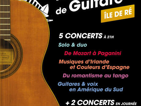 28ème Festival International de Guitare - Guitares & Voix en Amérique du Sud