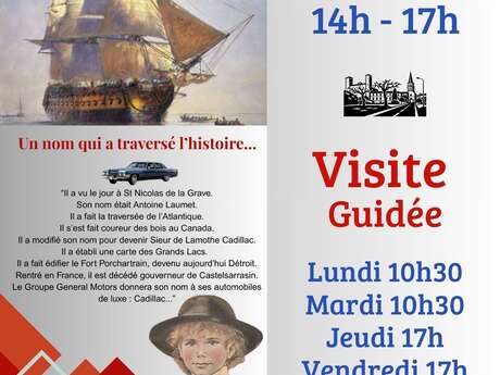 Visitas al Museo Lamothe-Cadillac