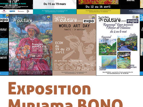 Exposition Miriama BONO - Salle Muriavai
