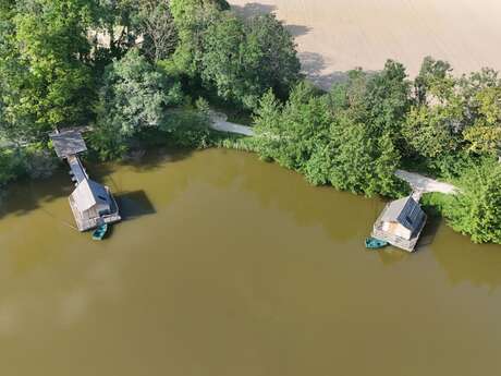 Cabanes flottantes Poissons, Cygnes, Libellules - DDLD