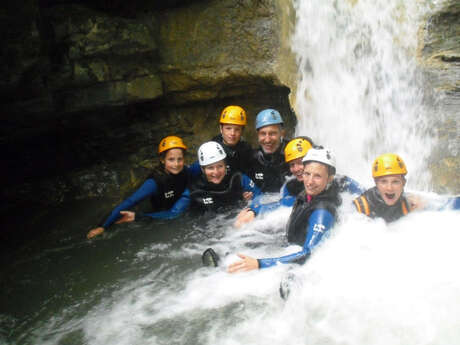Canyoning sensation : Frais et sauvage