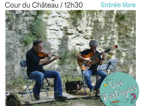 Déambulation dans les bars - Peewee et Manuel - Festival "Voix Partagées"