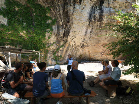 Visite adulte à l'Abri sous roche