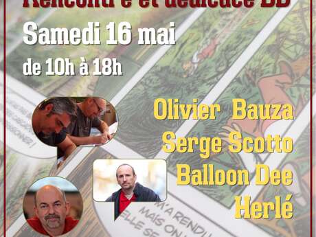 Rencontre et signatures BD