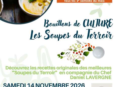 Les Samedis des Halles – Bouillon de Culture aux Halles de l'Abbaye