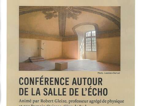 J.E.P. : Conférence sur la salle de l'écho