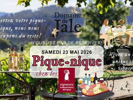 Pique-nique dans les Vignes - Chez le Vigneron Indépendant - Domaine de Jale