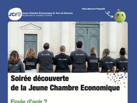 Soirée découverte de la Jeune Chambre Économique de Tarn-et-Garonne