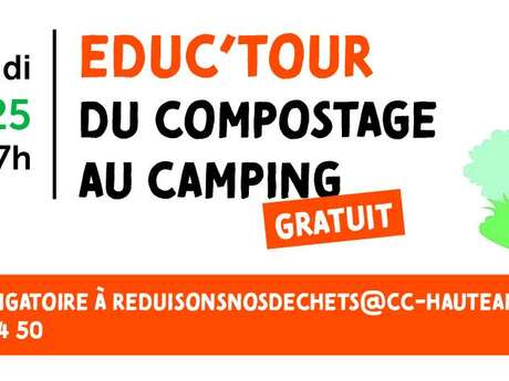 EDUC'TOUR du compostage au camping