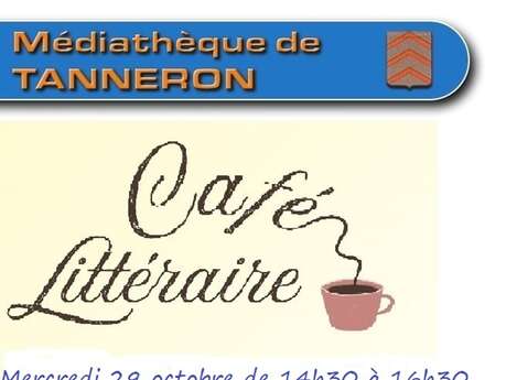 Café littéraire à la médiathèque