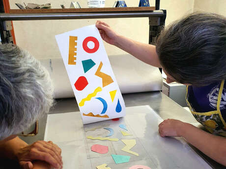 Atelier "Gravure sur carton et collagraphie"