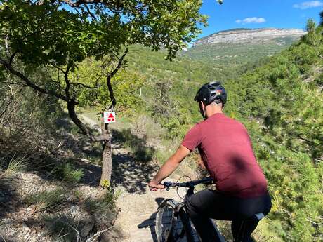 De la Baume à Entrepierres en VTTAE (N°6 + 10)