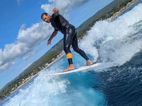 Privatisation session glisse avec Wake Sensation