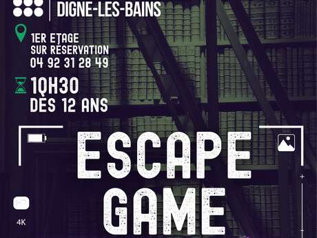Escape Game - Panique dans la bibliothèque