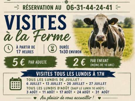 Visite de la ferme au Clair de la Brune à Lauzerte