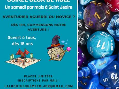Soirée jeux de rôle