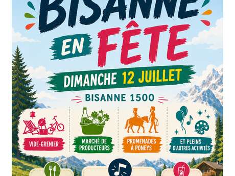 Bisanne en fête et vide grenier