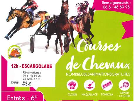 Hippodrome en fête à Cazaubon