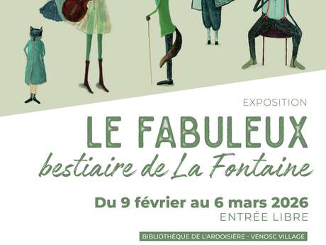 Exposition - Le fabuleux bestiaire de La Fontaine