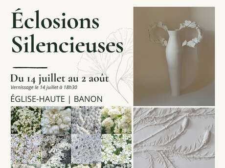 Exposition " Éclosions silencieuses"