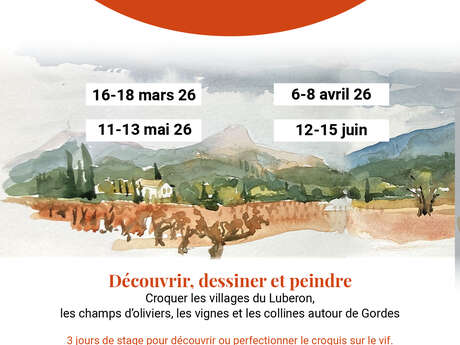 Stage Croquis & Aquarelle