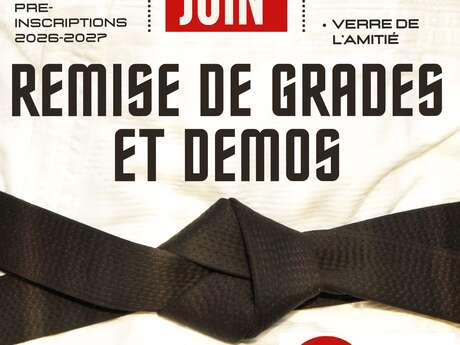 Remise des grades du judo club